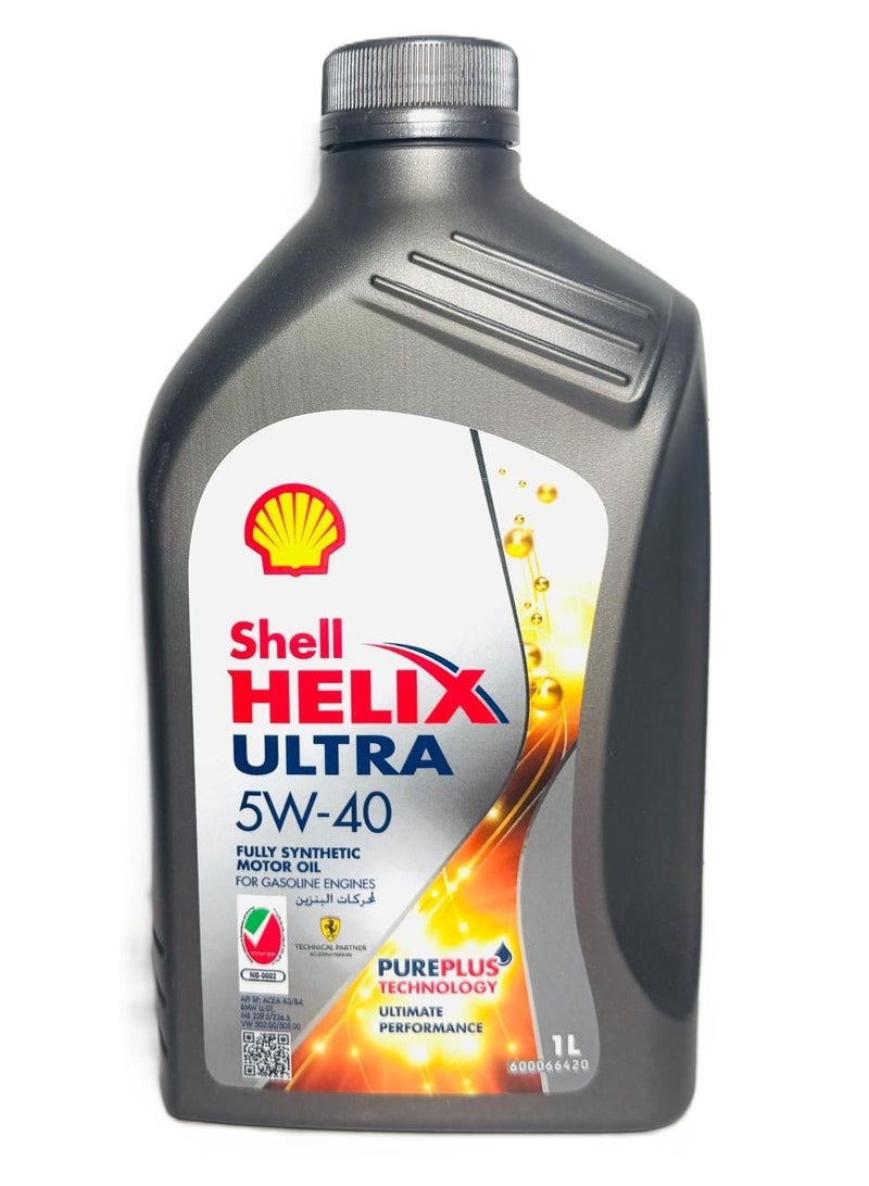 Shell 5W40 Helix Ultra Fully Synthetic Engine Oil - Image 2